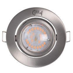 Spot encastré orientable rond