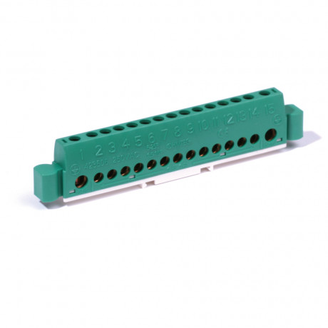 Borniers clipsables sur rail DIN