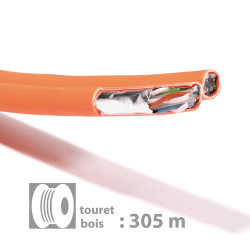 Câbles réseaux informatiques LSZH CAT6 / CAT6A