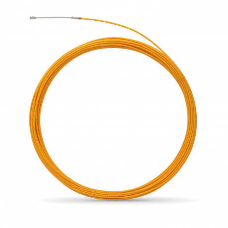Tire fil de 30m jaune Ø5mm à embout interchangeable