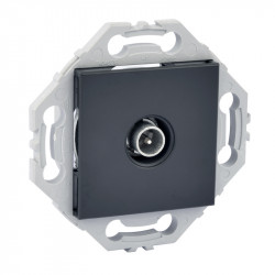 Prise TV anthracite