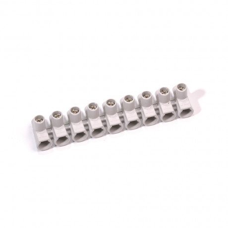 Lot de 10 barrettes de 9 connexions unilatérales de 4mm²