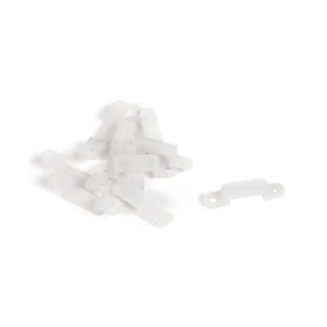 10 cavaliers de fixation pour ruban LED de 10mm de largeur