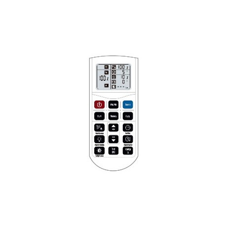 Télécommande infra-rouge pour High Bay 812510/812511/812512