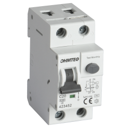 Disjoncteur différentiel à vis 1P+N 20A 30mA 6kA Courbe C