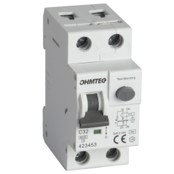 Disjoncteur différentiel à vis 1P+N 32A 30mA 6kA Courbe C