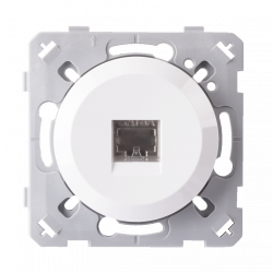 Prise RJ45 blanc EPURE