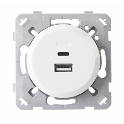 Prise chargeur USB et USB-C