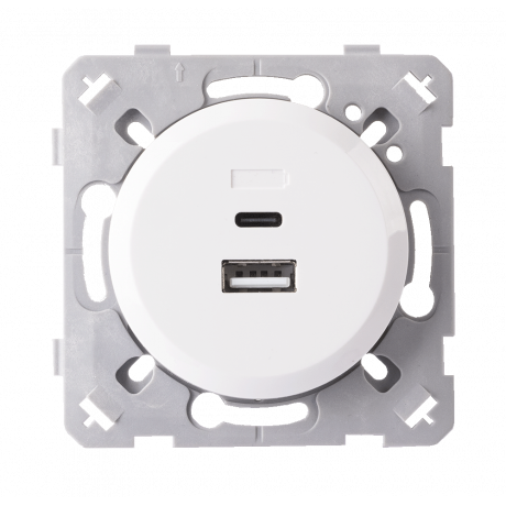 Prise chargeur USB et USB-C