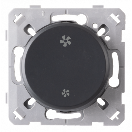 Interrupteur VMC anthracite EPURE