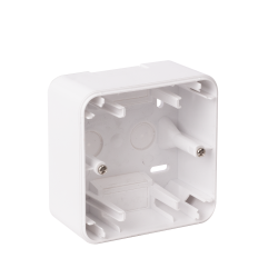 Boitier Saillie 1 poste blanc