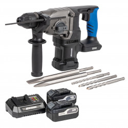 Pack Marteau Perforateur avec 2 batteries 5Ah + 1 chargeur