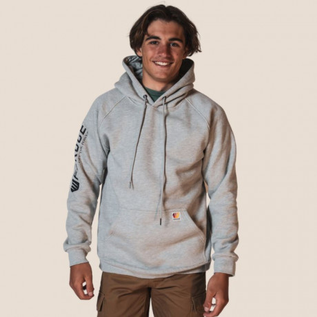 Sweat à Capuche Hoodie gris clair FEROCE ACADEMY