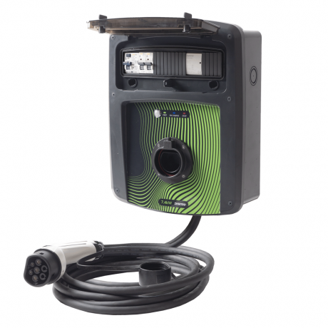 Coffret Recharge 7.4kW avec câble recharge 5m fiche T2