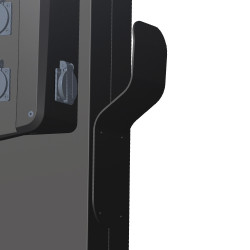 Support de cable latéral pour borne de recharge OHMTEC