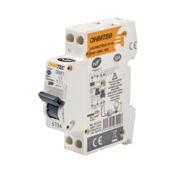 Disjoncteur à vis 1P+N 10A 3kA Courbe C