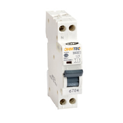 Disjoncteur &agrave; vis 1P+N 10A 3kA Courbe C