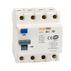 Interrupteur différentiel 3P+N 6kA 40A type A