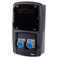 Coffret de ponton 2 prises monophasées 32A IP67