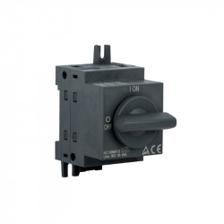 Sectionneur général 63A DC avec commande rotative