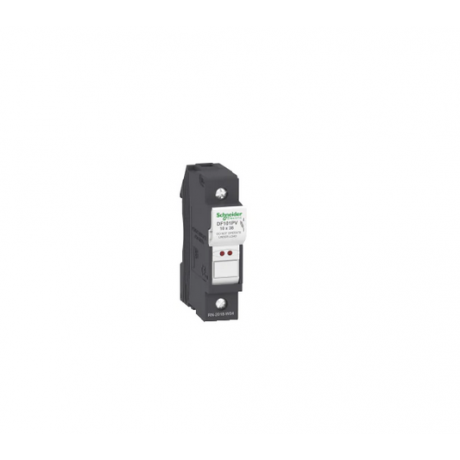 Porte fusible 10x38 monophasé photovoltaïque
