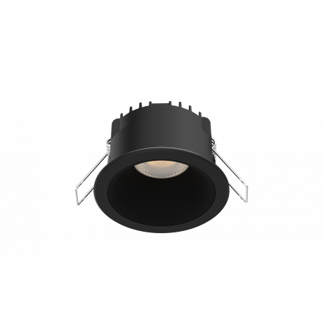 Spot noir encastré anti-éblouissement LED 6W RE2020