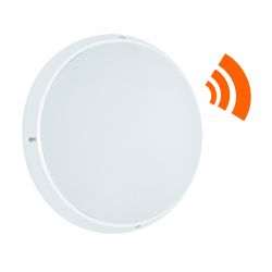 Hublot Extérieur LED 20/25W CCT IP65 IK10 Blanc à détection HF