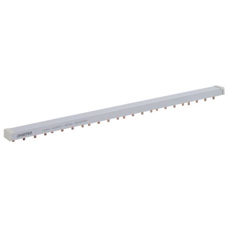 Barre de pontage tétrapolaire 3P+N 63A 24 modules