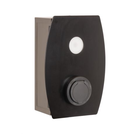 Coffret recharge véhicule électrique 7.4kW avec prise T2 et protection électrique